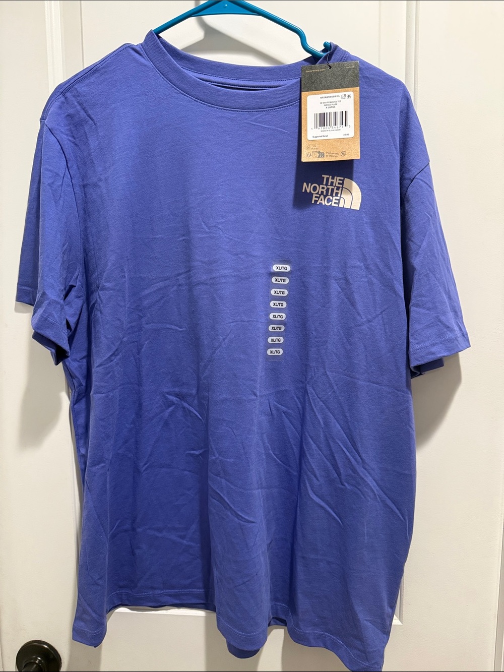 NWT The North Face women’s Short-Sleeve Tee - Purple